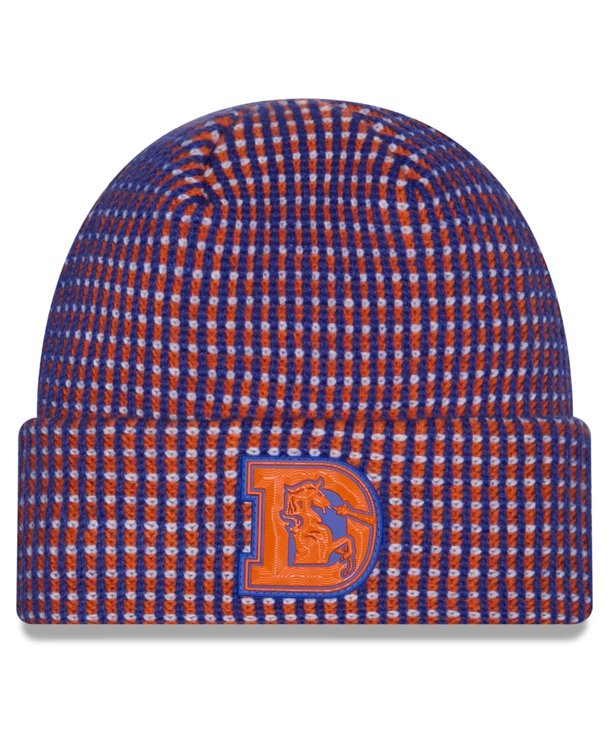 Denver Broncos 2026 Sideline Cold Weather Throwback Cuffed Knit Hat by New Era