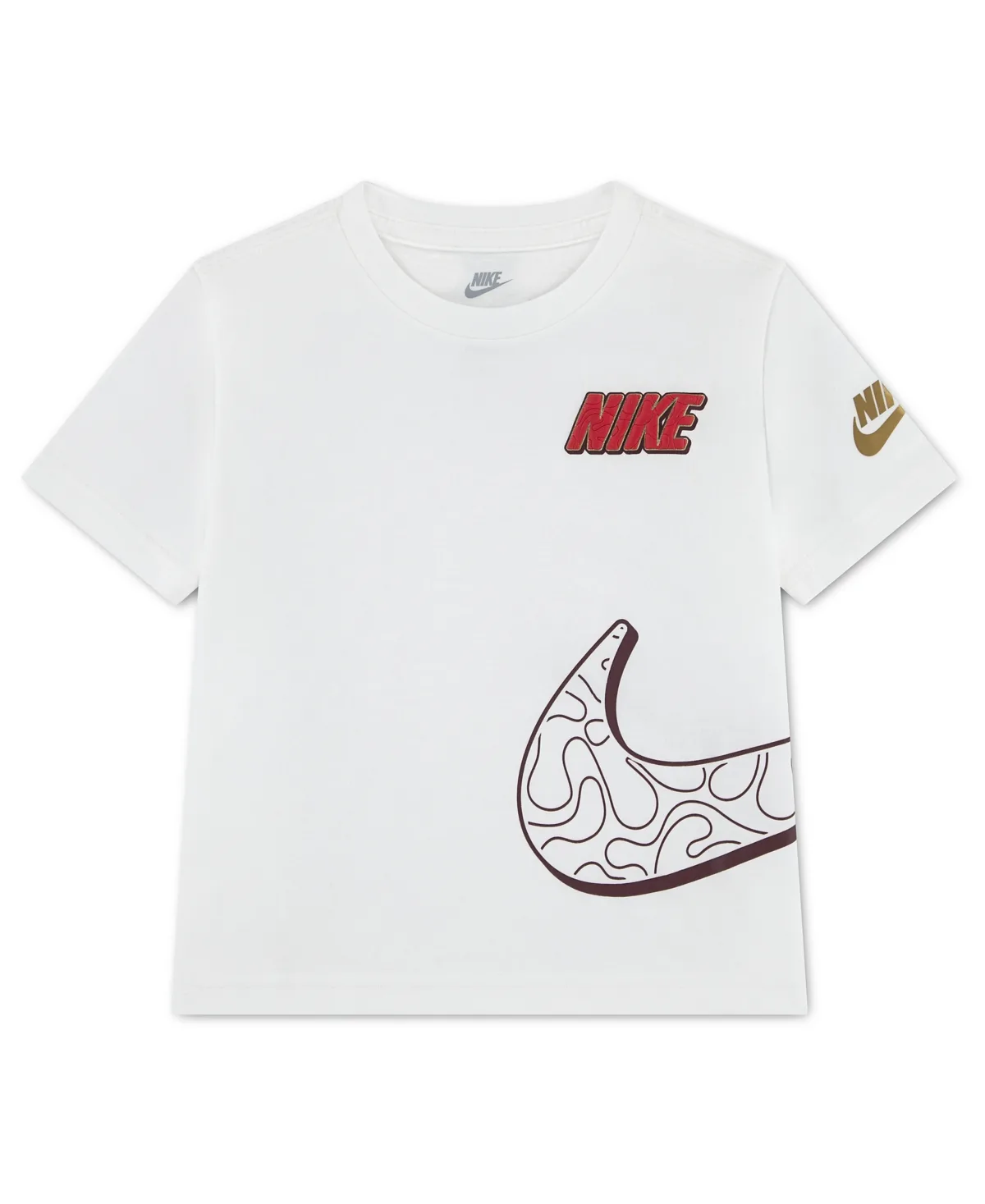Frosted Futura Graphic Crewneck Short-Sleeve T-Shirt by Nike