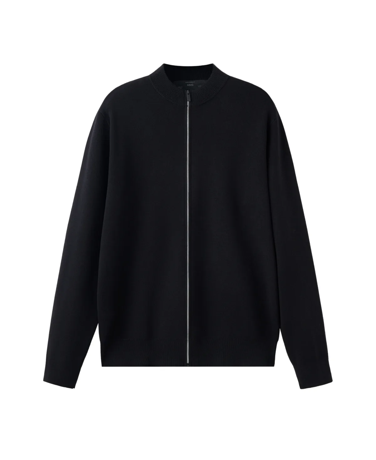 Luxusc Quarter-Zip Slim-Fit Cardigan by Mango