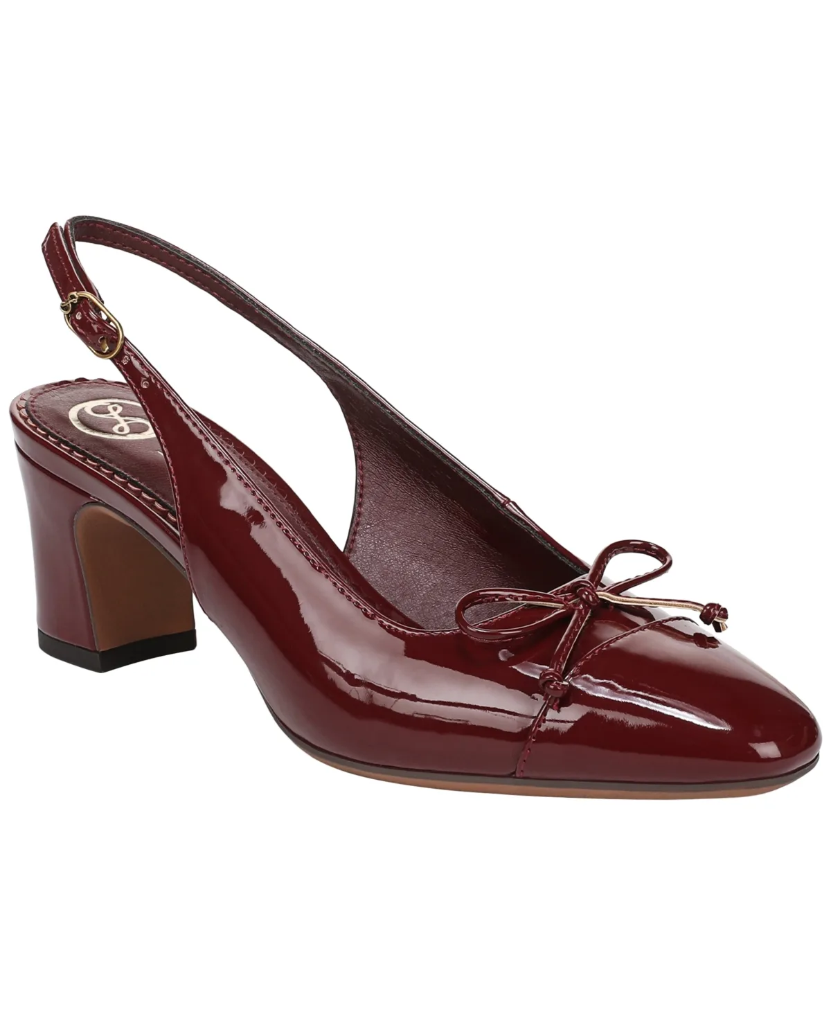 Sam and Libby Brisa Block Heel Slingback Pumps by S.A.M.