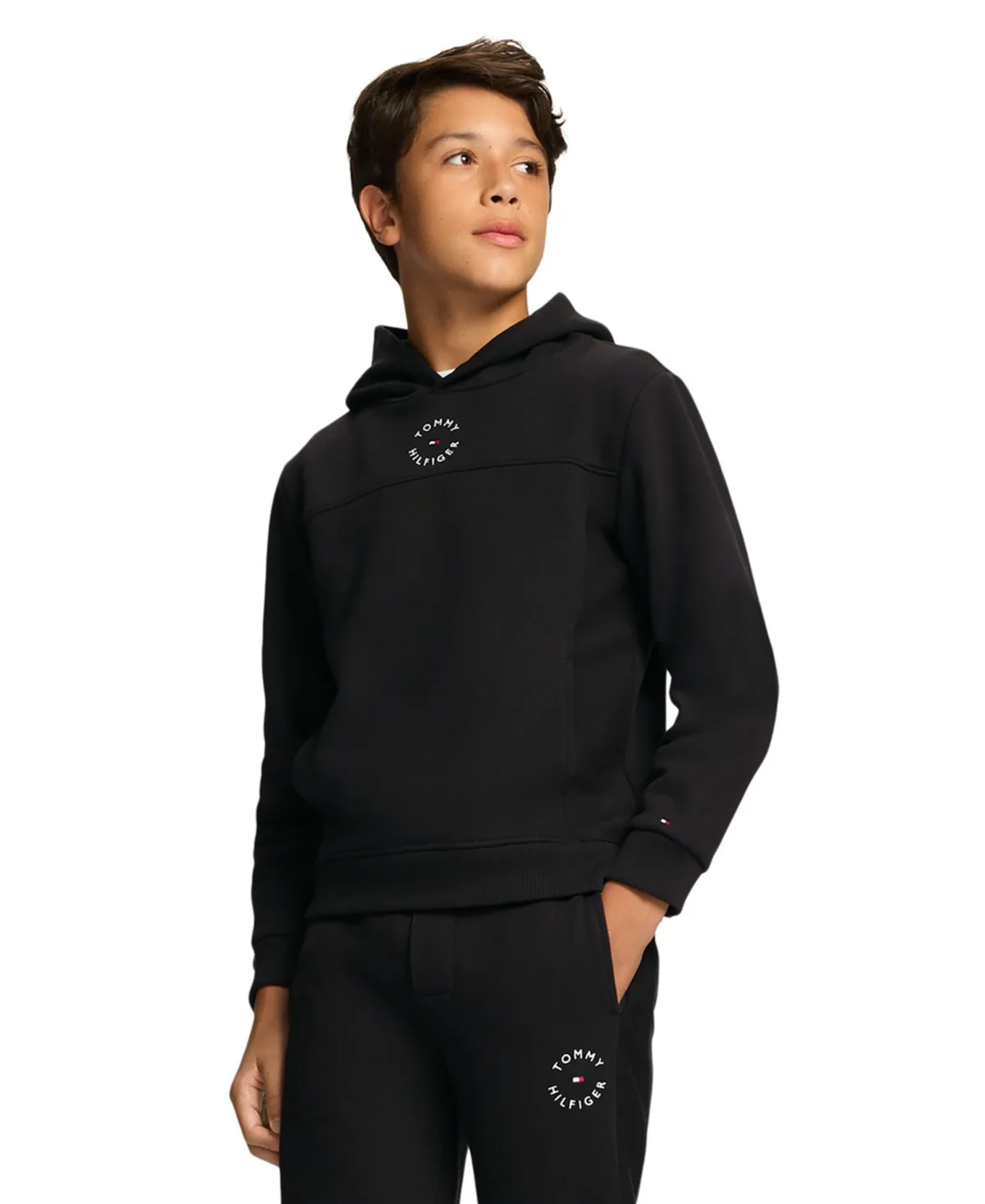 Elevated Fleece Relaxed-Fit Hoodie by Tommy Hilfiger