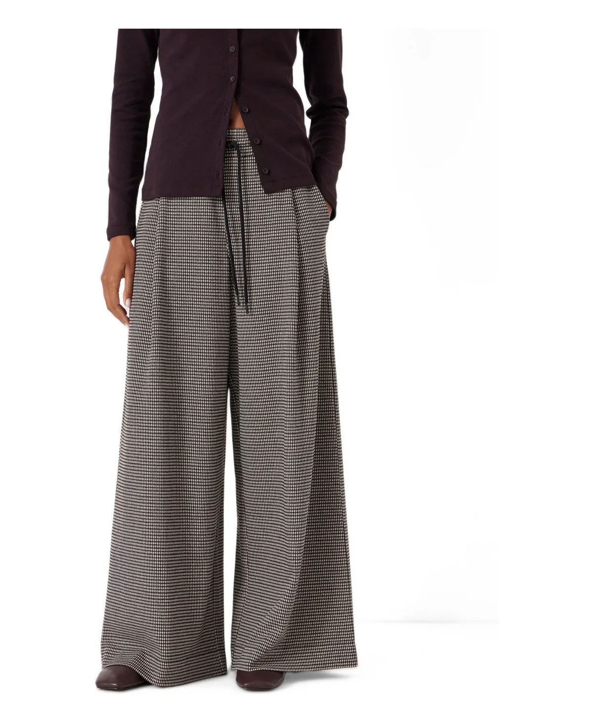 Wide Leg Jersey Pants by Hush