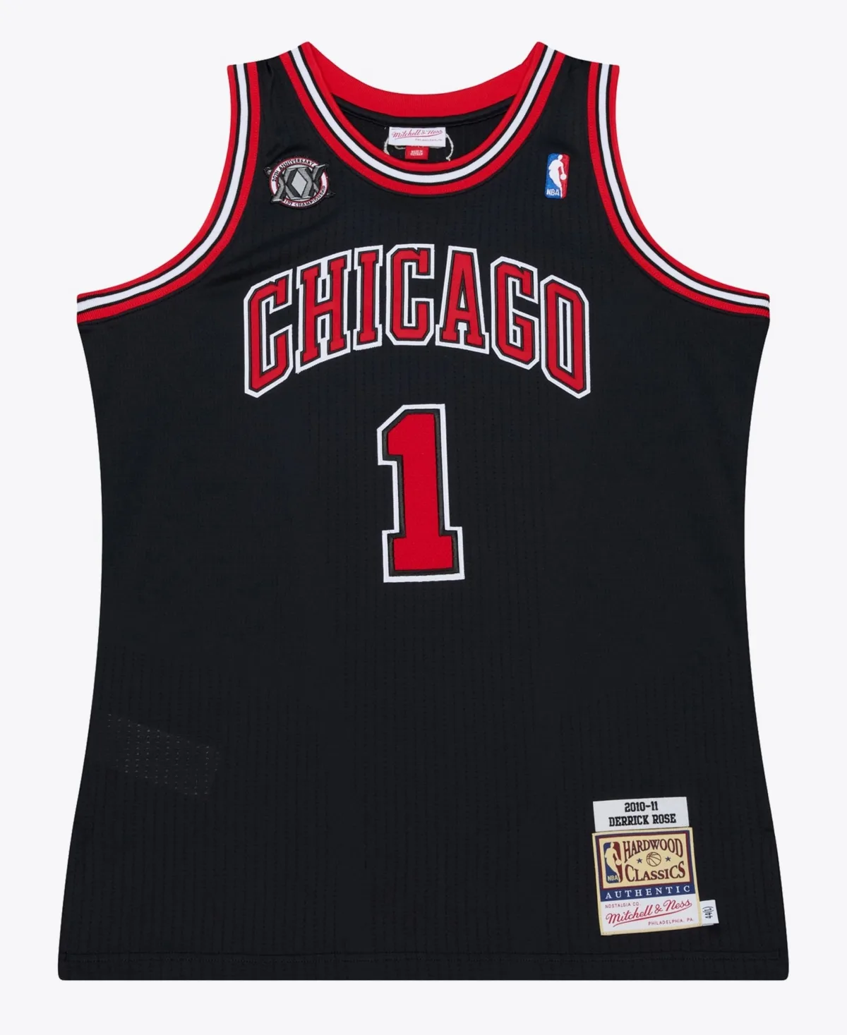 Derrick Rose Chicago Bulls 2010-11 Authentic Jersey by Mitchell & Ness