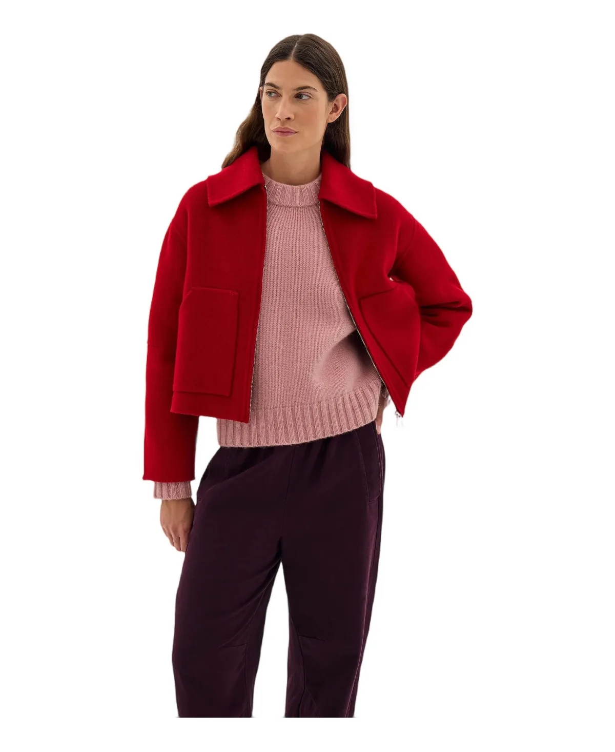 Nerise Double Faced Zip Jacket by Hush