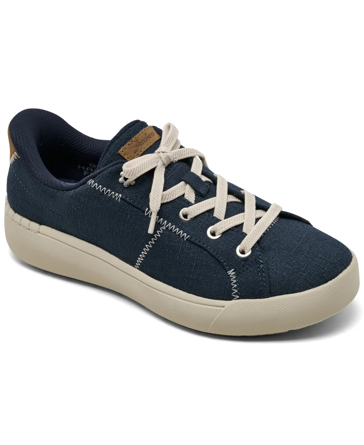 Geneva Slip-On Memory Foam Platform Sneakers by Skechers