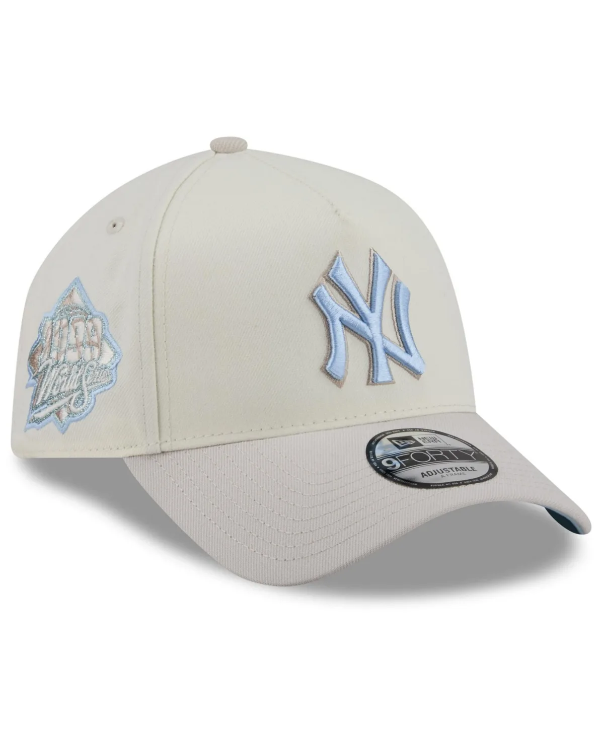 New York Yankees Crisp Equinox World Series 9FORTY A-Frame Adjustable Hat by New Era