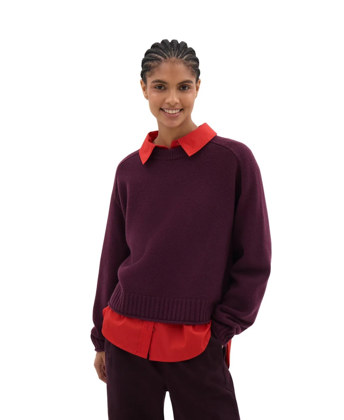 Nina Merino Wool Knitted Jumper by Hush