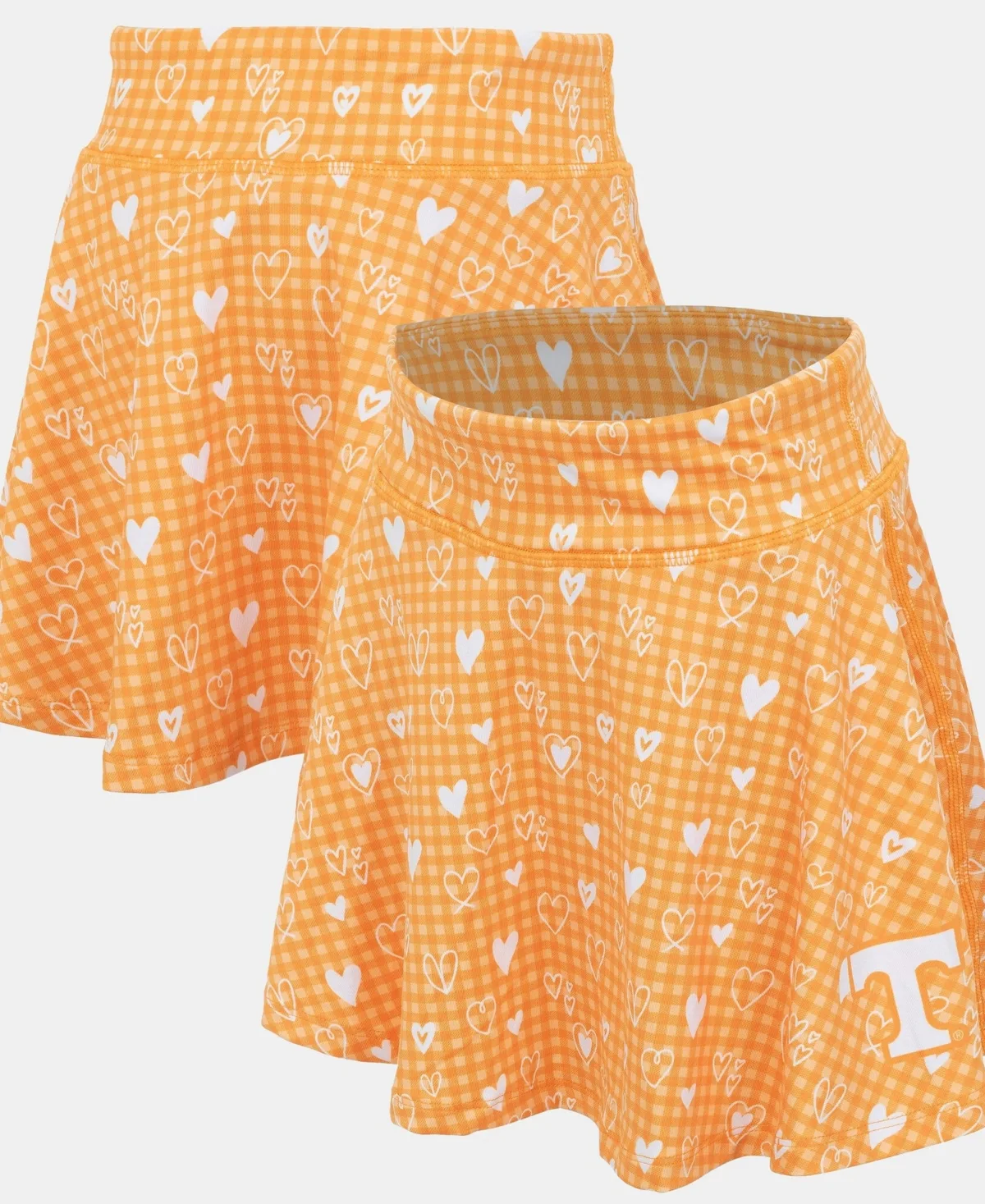 Tennessee Volunteers Heart Flowy Skort by Zoozatz