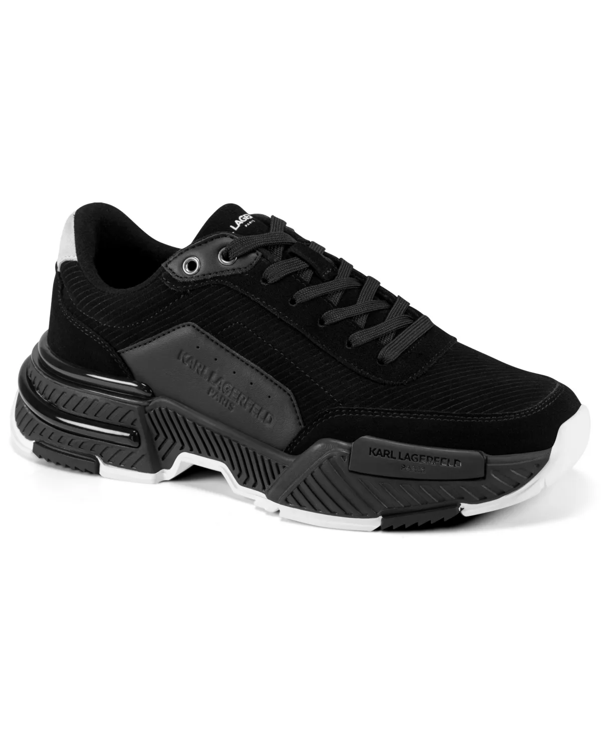 Daxel Leather Runner Sneakers by Karl Lagerfeld
