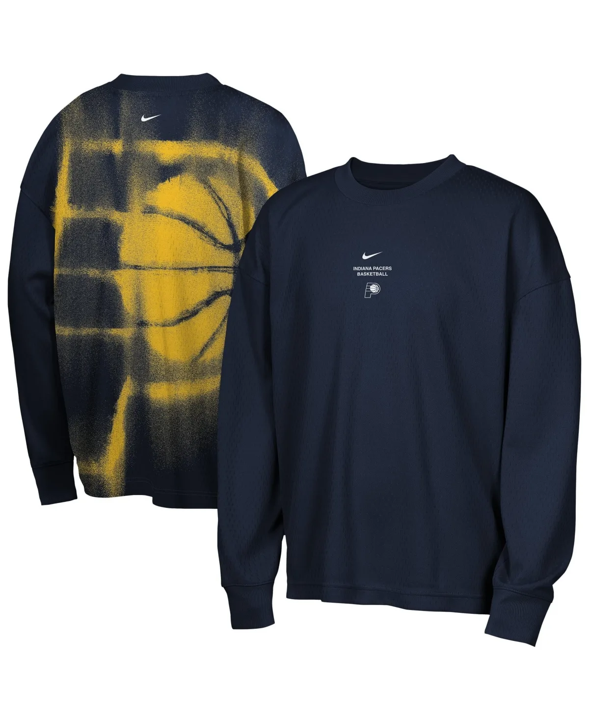 Indiana Pacers 2026 Standard Issue Pre-Game Performance Long-Sleeve T-Shirt by Nike