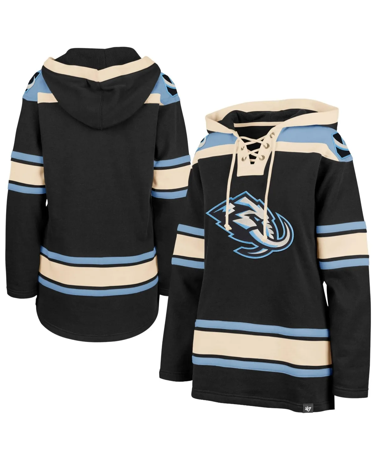 Utah Mammoth Superior Lacer Pullover Hoodie by 47 Brand
