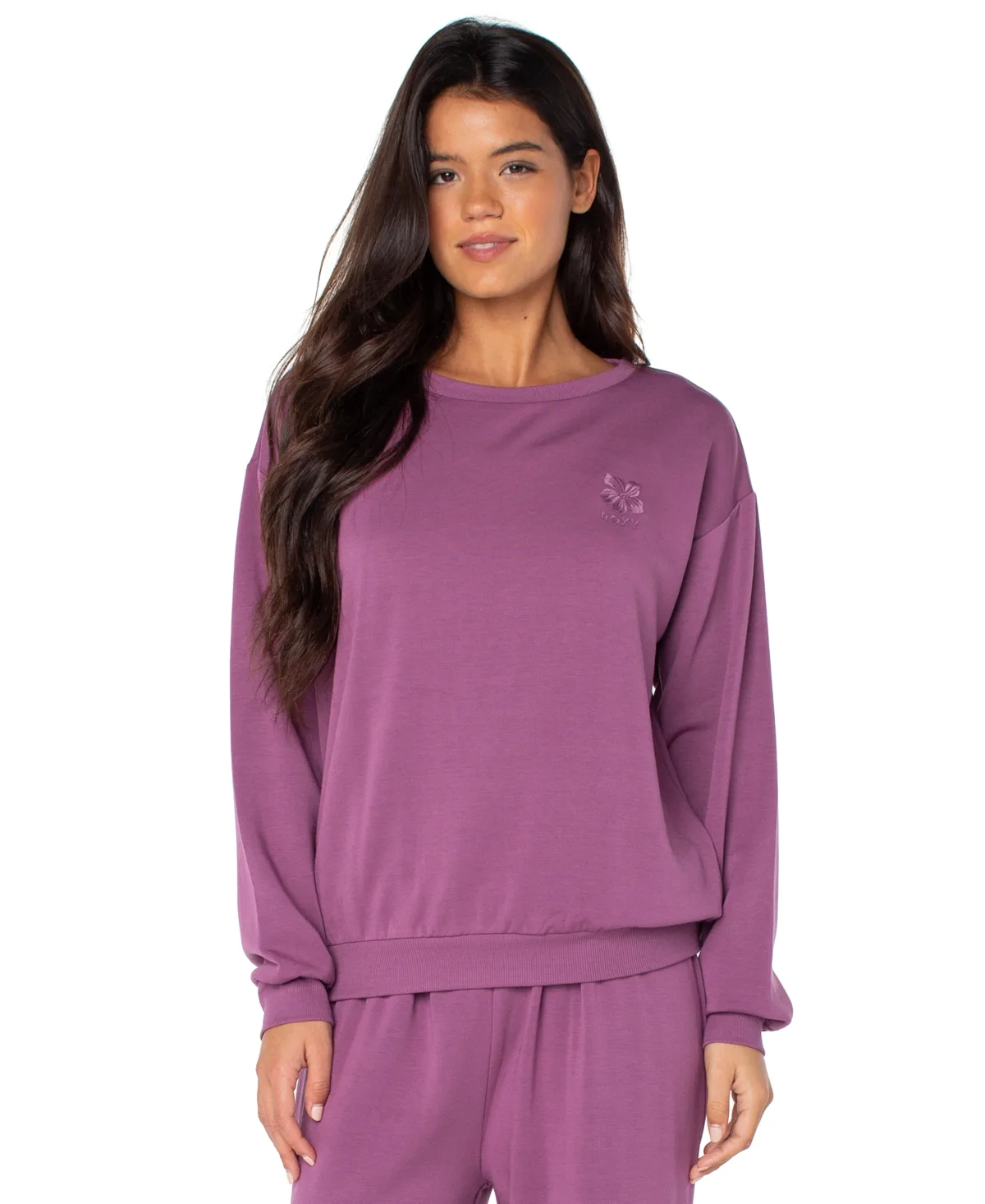 Surfing by Moonlight Crewneck Sweatshirt by Roxy