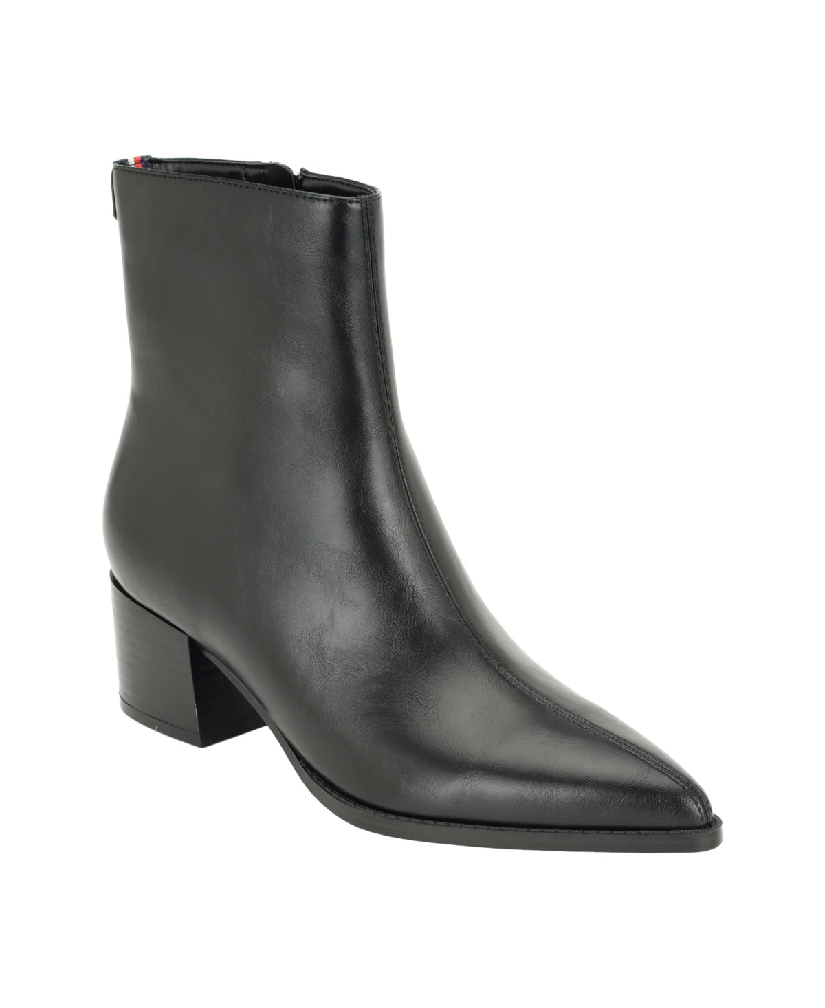 Joshie Block Heel Booties by Tommy Hilfiger