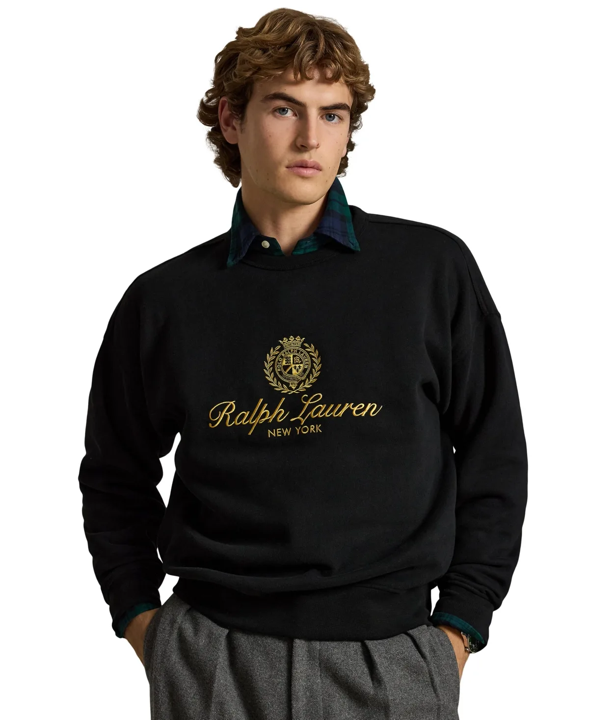 RL Fleece Relaxed-Fit Sweatshirt by Polo Ralph Lauren