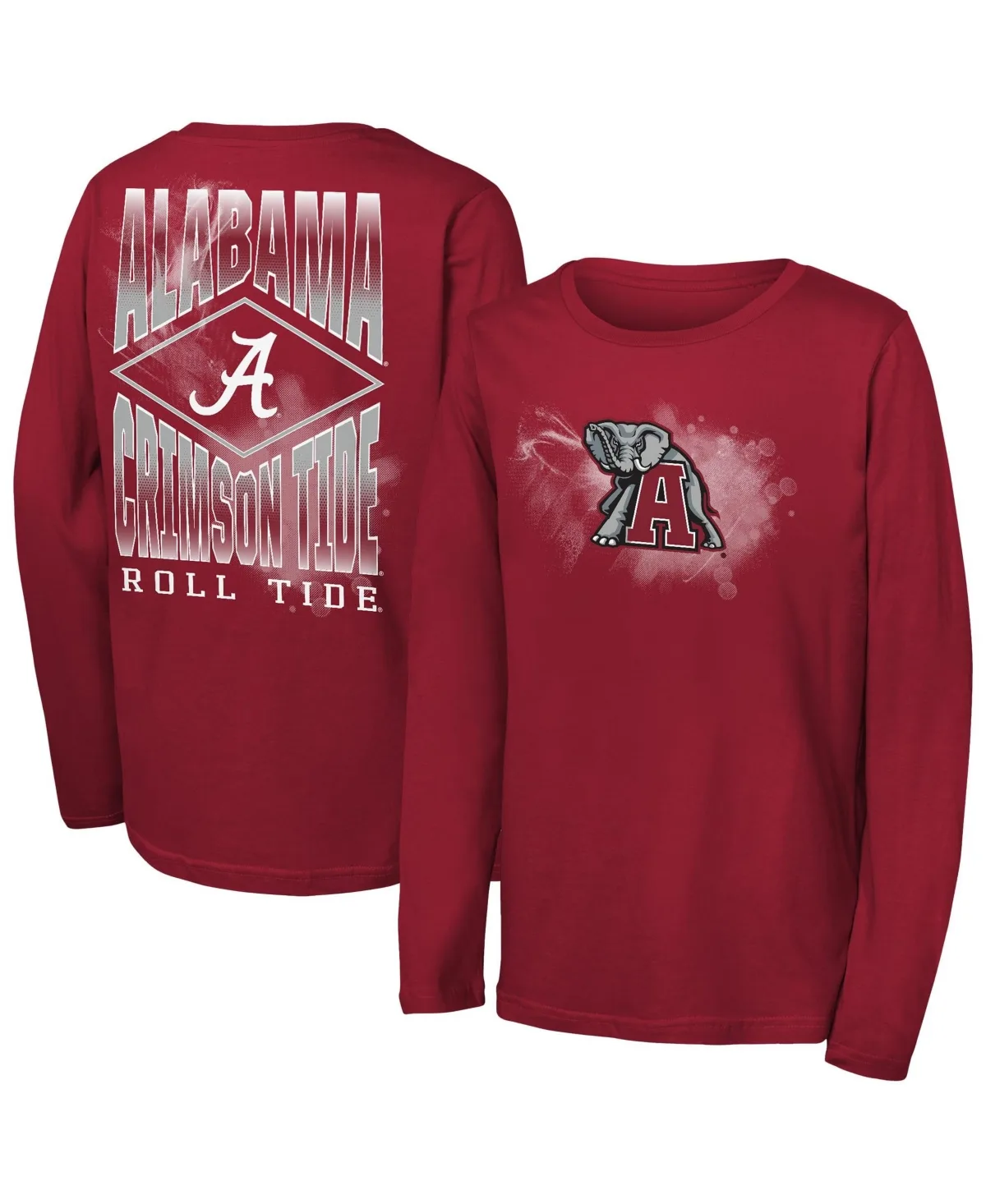 Alabama Crimson Tide Full Steam Long-Sleeve T-Shirt by Outerstuff