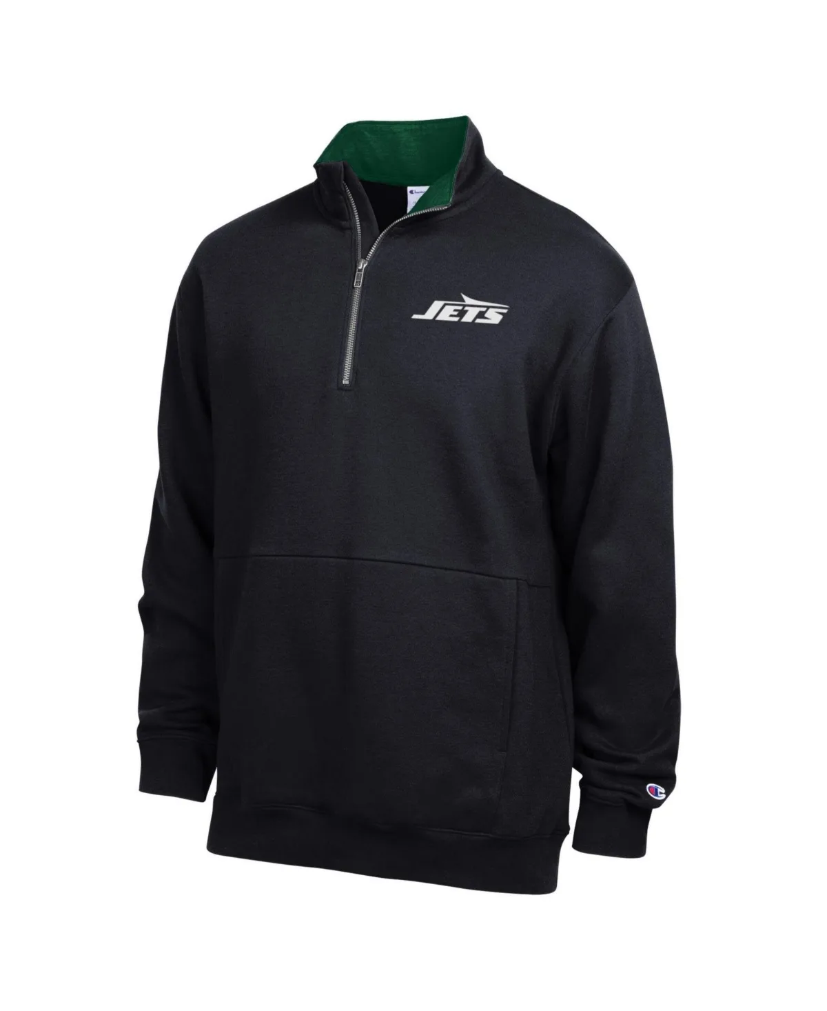 New York Jets Fleece Quarter-Zip Pullover by Champion
