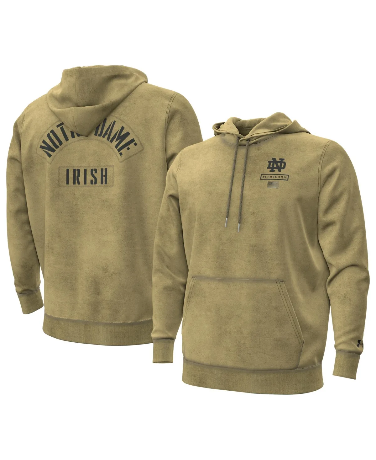 Notre Dame Fighting Irish 2026 Freedom Collection Hoodie by Under Armour