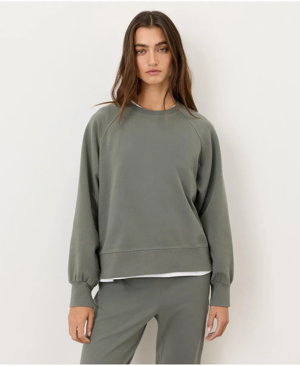 Organic Cotton CloudKnit Raglan Crew by Pact