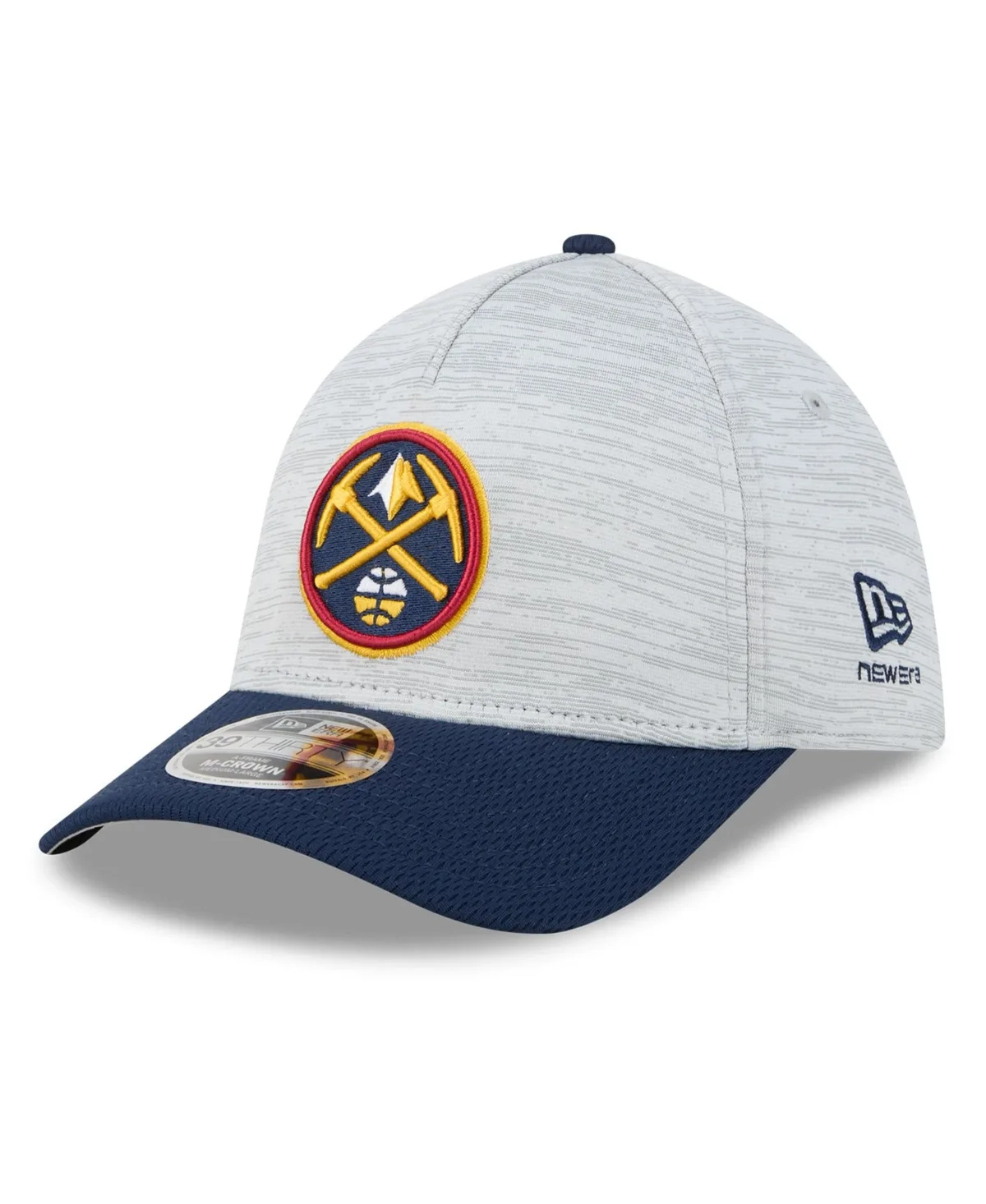 Denver Nuggets 39THIRTY M-Crown Tech Stretch Hat by New Era