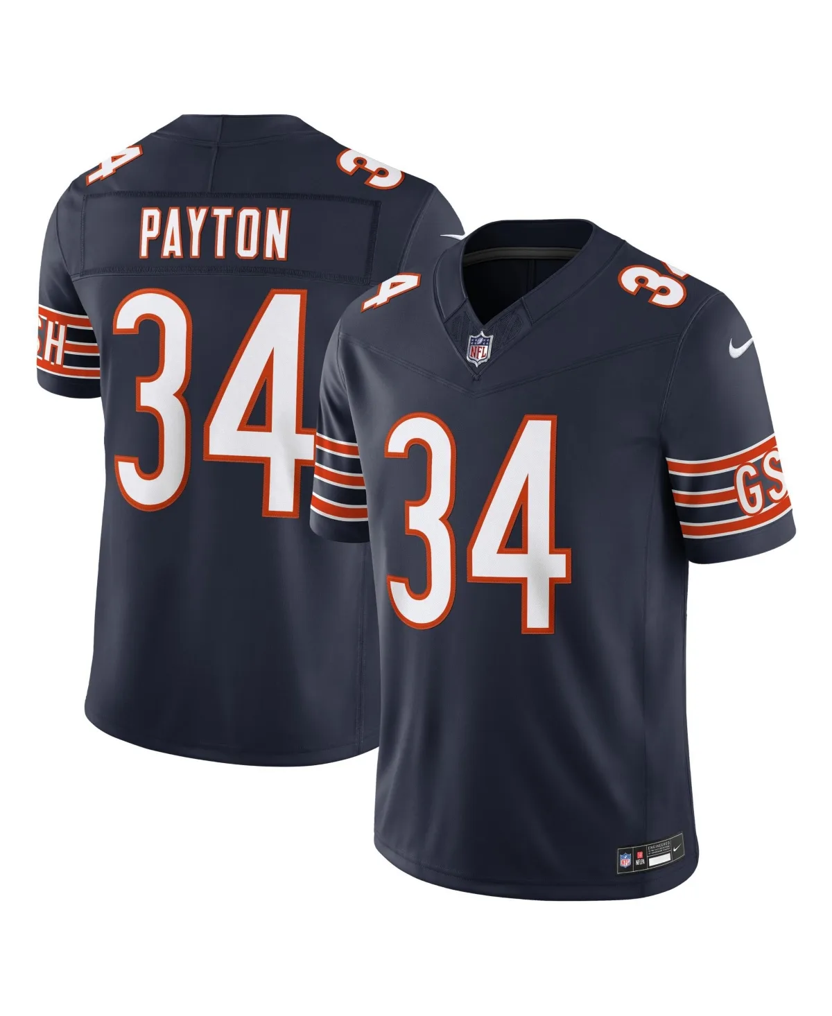 Walter Payton Chicago Bears Vapor F.u.s.e. Stitched Retired Limited Jersey by Nike
