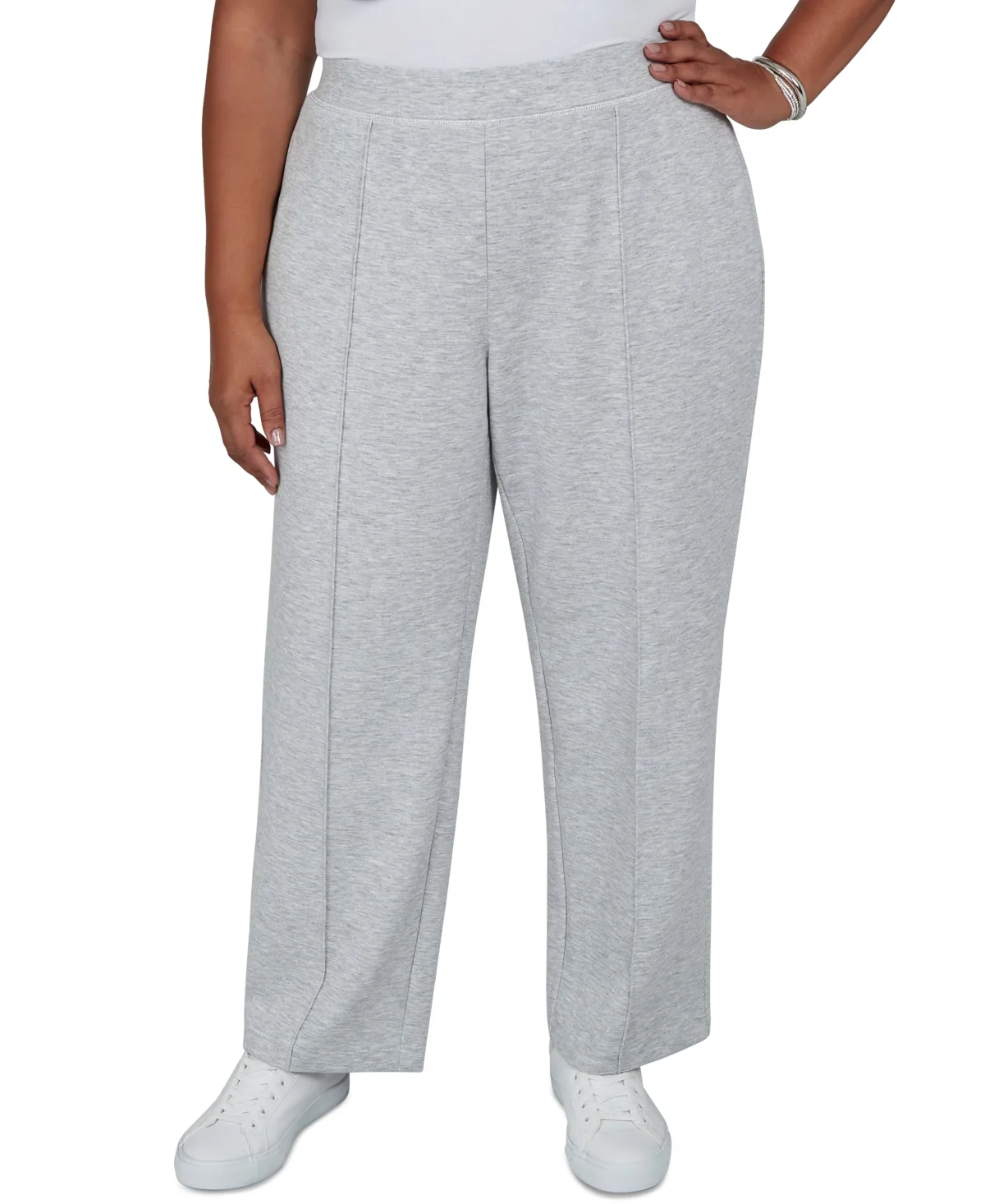 Wide-Leg Pull-On Pants by Alfred Dunner