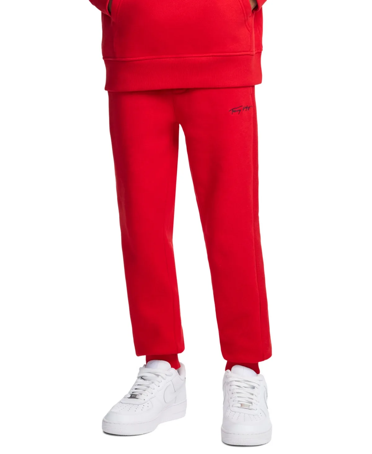 Tommy Signature Fleece Joggers by Tommy Hilfiger