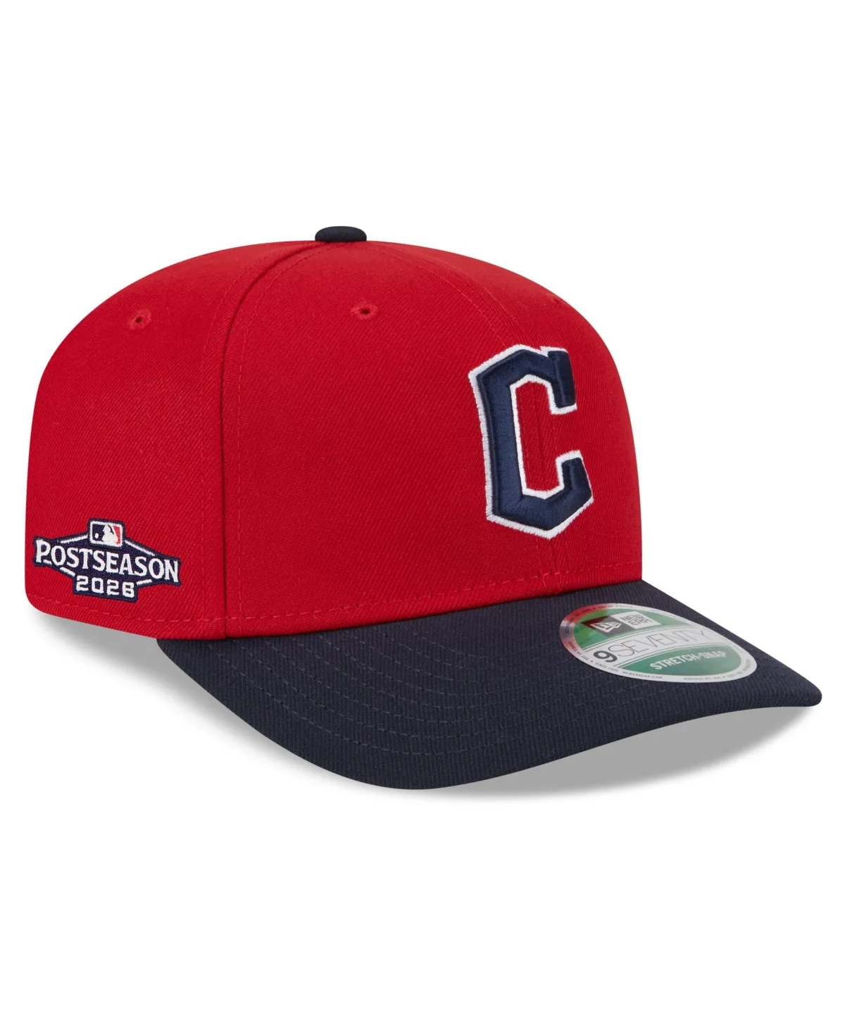 Cleveland Guardians 2026 Mlb Postseason Side Patch 9SEVENTY Adjustable Hat by New Era