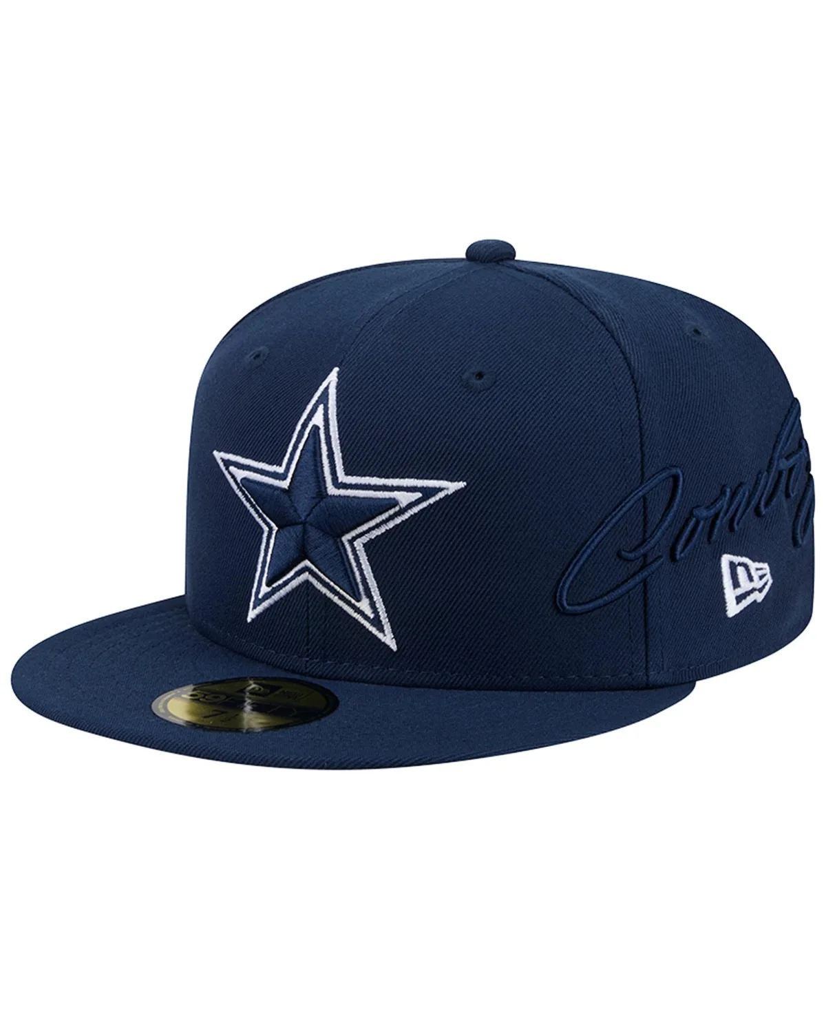 Dallas Cowboys Side Script 59FIFTY Fitted Hat by New Era