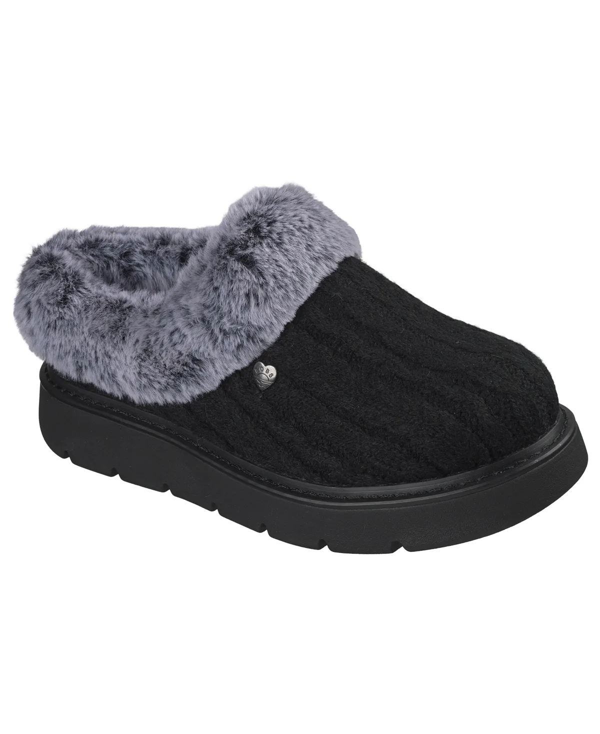 Bobs Keepsakes Lite Warm Greetings Memory Foam Clog Slippers by Skechers