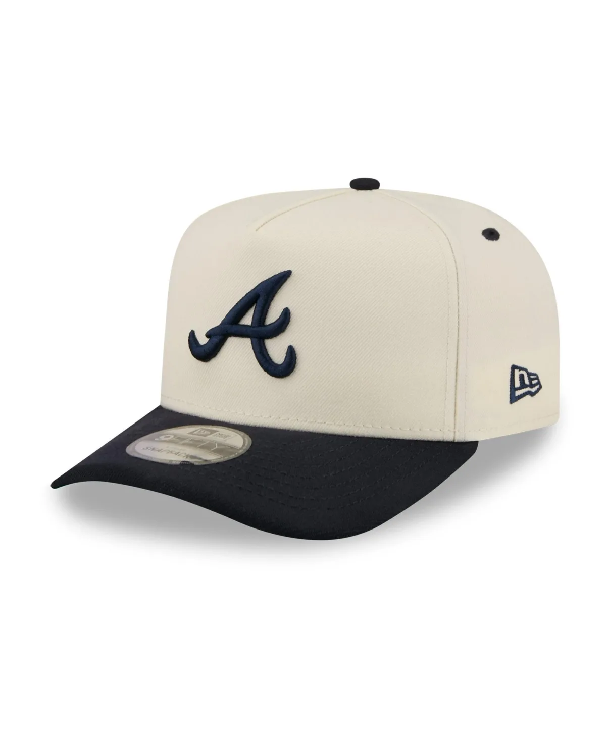 Atlanta Braves Rear Hit 9FIFTY A-Frame Snapback Hat by New Era