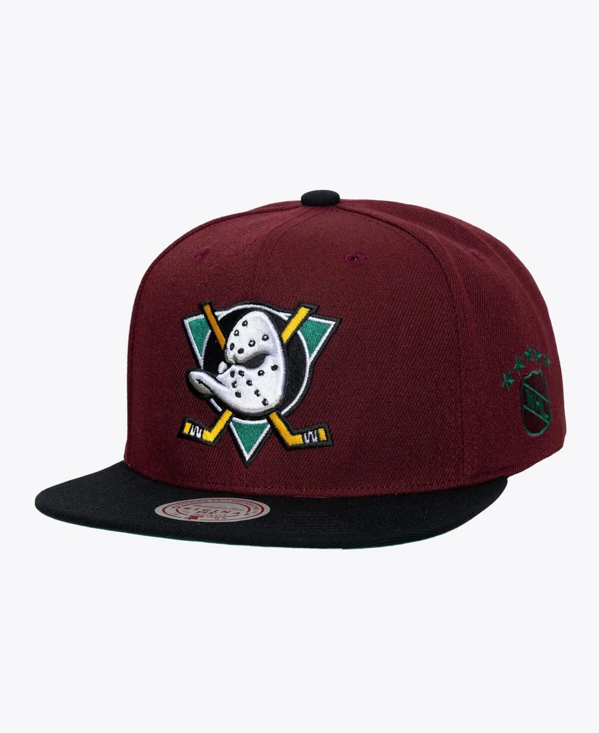 Anaheim Ducks Legendary Home Snapback Hat by Mitchell & Ness