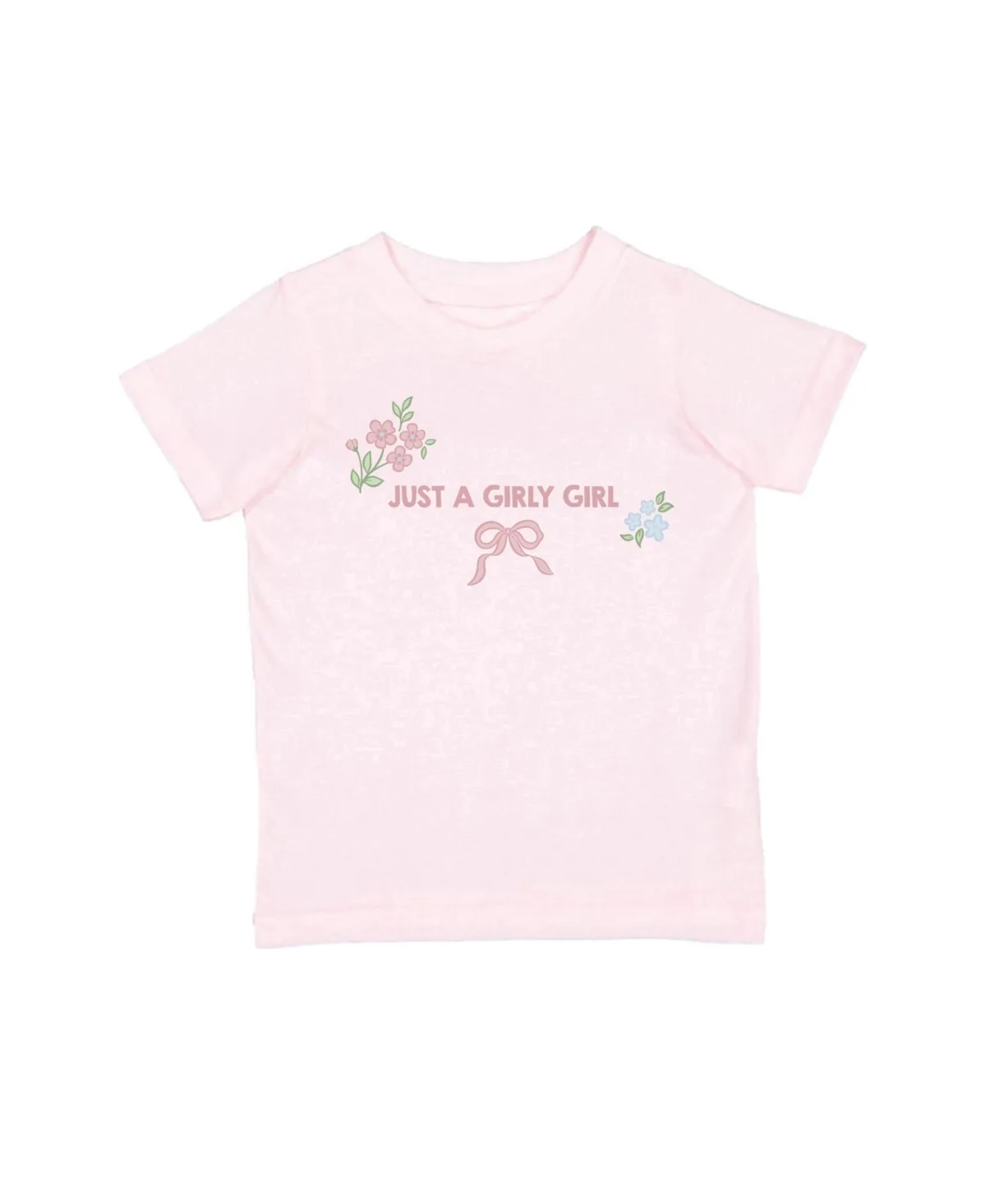 Just a Girly Floral Sensory Friendly T-Shirt by Sweet Wink