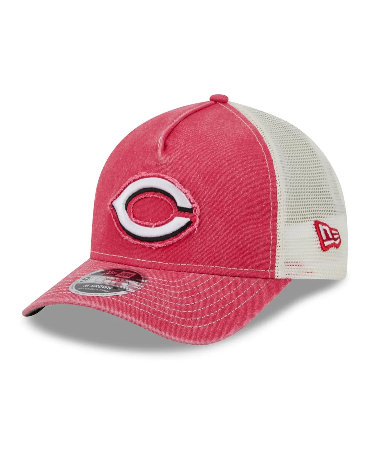 Cincinnati Reds Fan 9FORTY A-Frame Trucker Adjustable Hat by New Era
