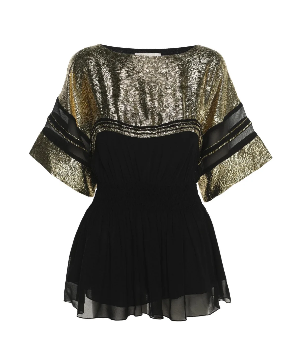 Pre-Owned Chiffon Blouson Top by Chloé