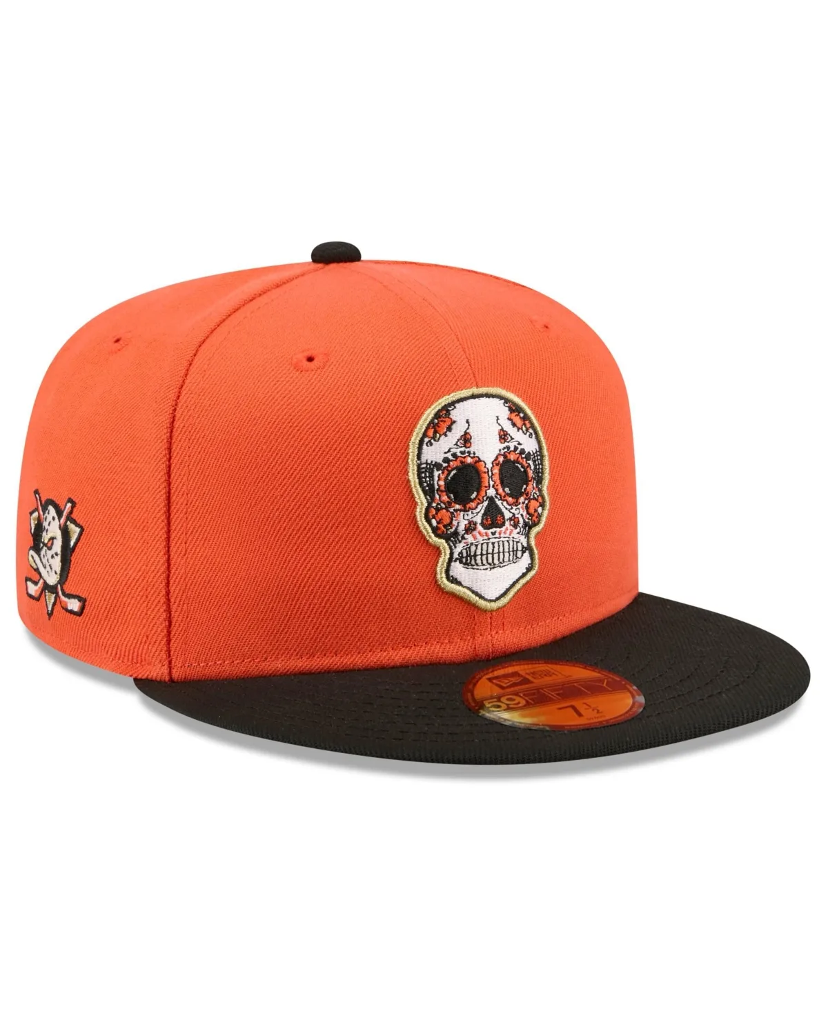 Anaheim Ducks Dia De Los Muertos 59FIFTY Fitted Hat by New Era