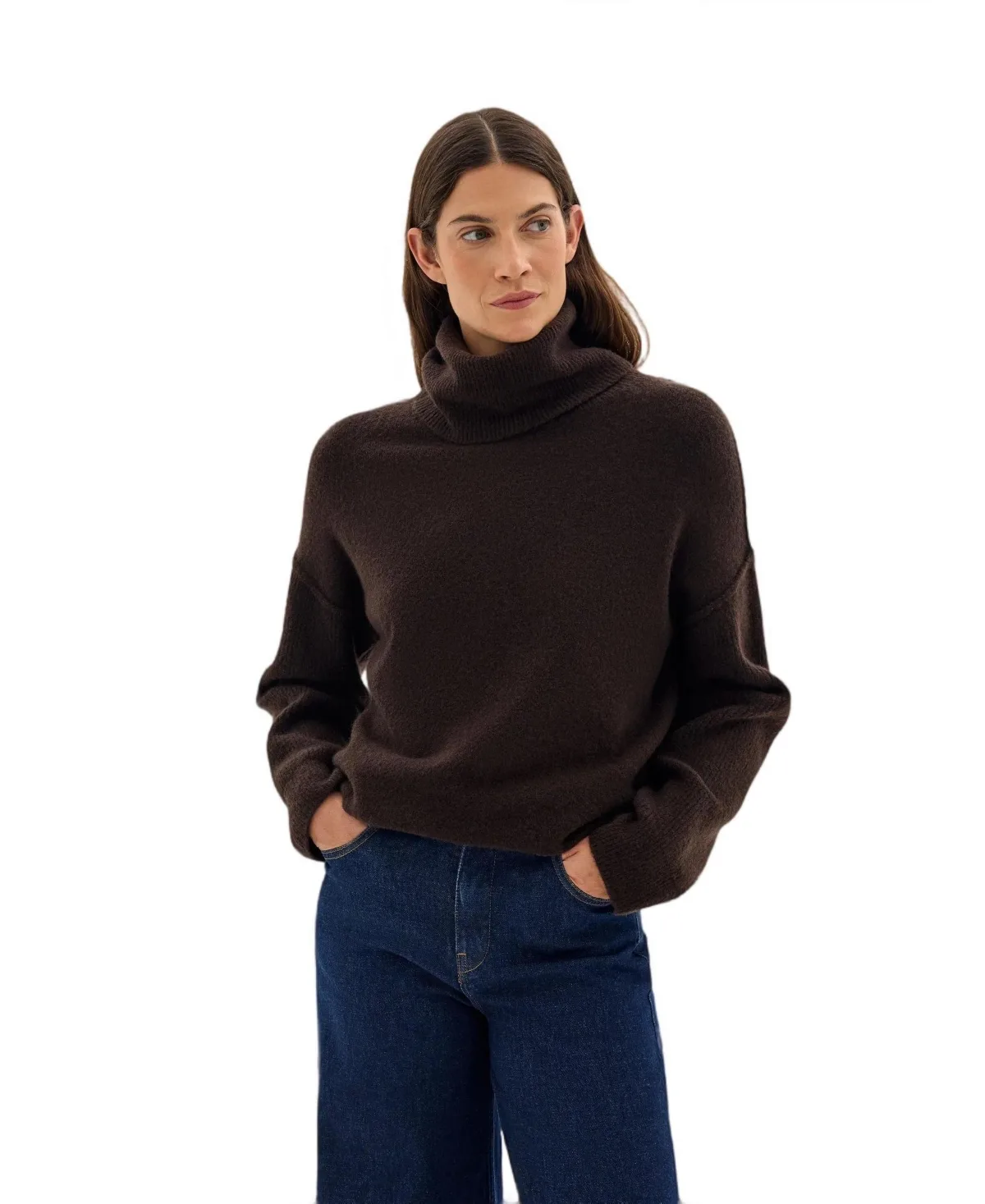 Meryl Roll Neck Jumper by Hush