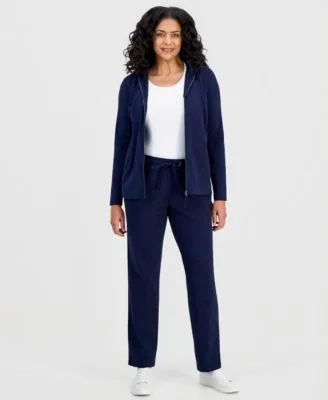 Mid Rise Drawstring Waist Sweatpants by Style & Co