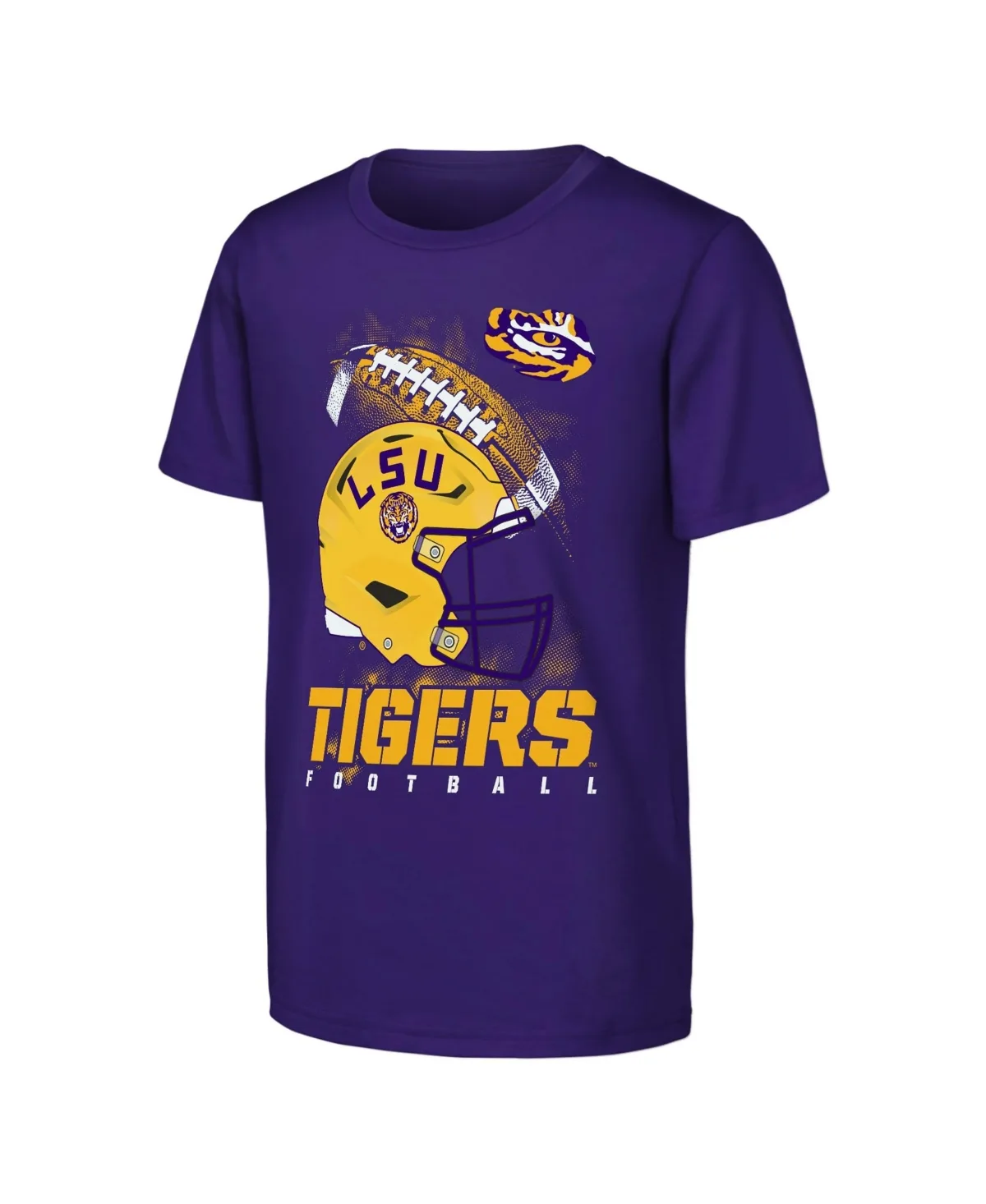 LSU Tigers for the Glory Football Helmet T-Shirt by Outerstuff
