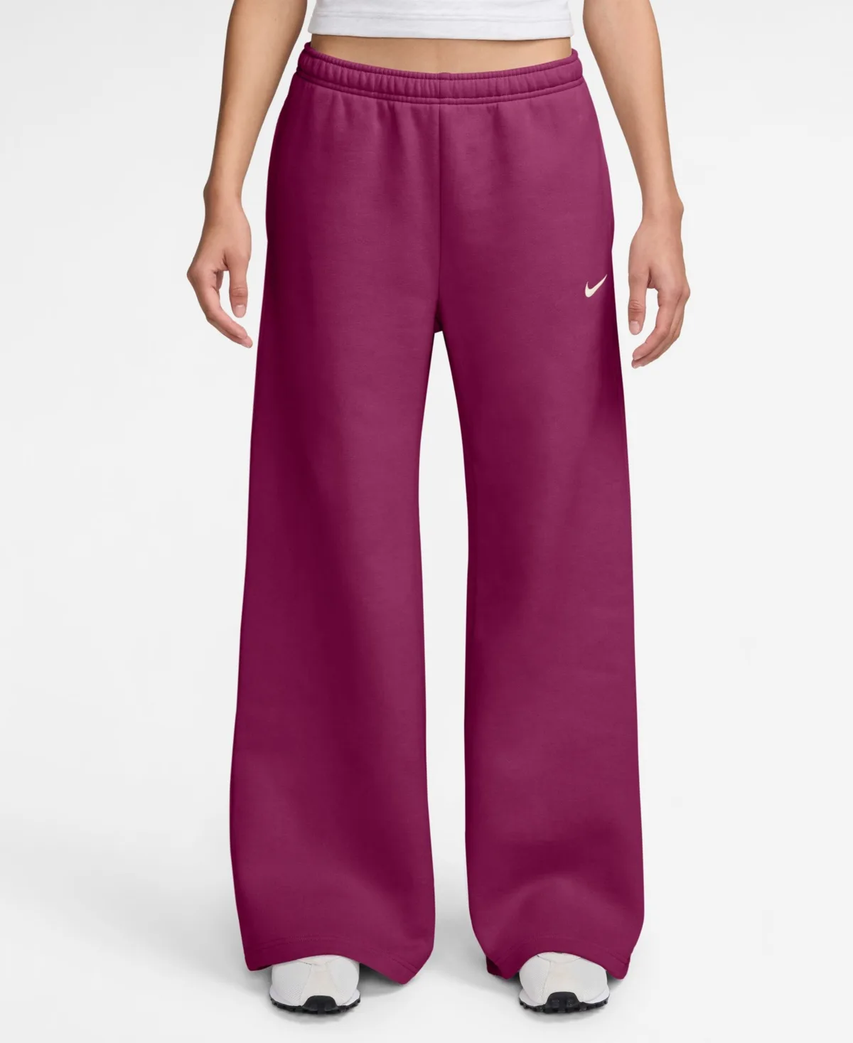 Studio Fleece Mid-Rise Pants by Nike