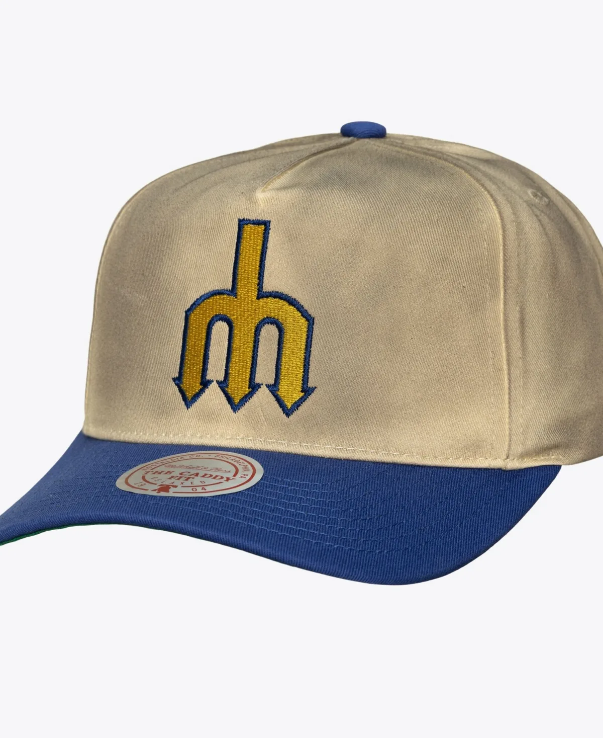 Mitchell & Ness Seattle Mariners Retro Roots Deadstock Cooperstown Adjustable Hat by Mitchell & Ness