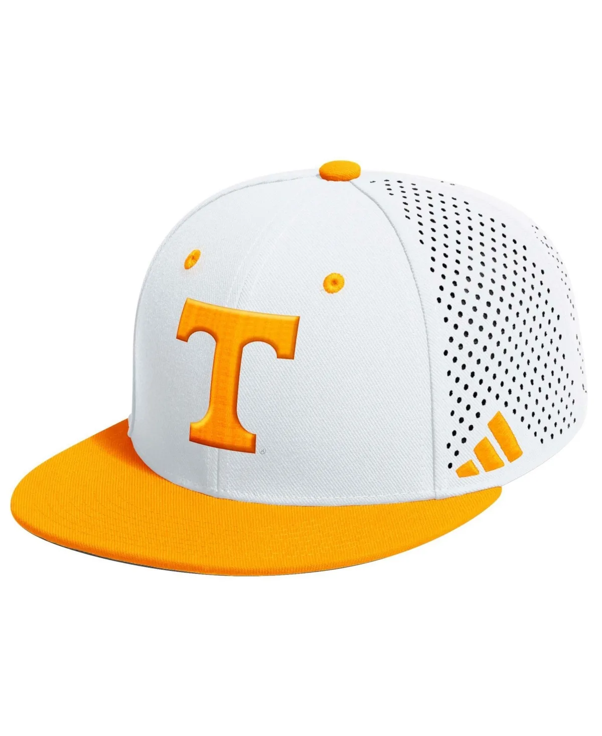 Tennessee Volunteers Perforated Baseball Fitted Hat by adidas