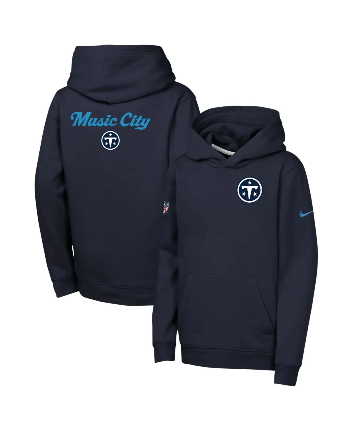 Tennessee Titans 2026 Rivalries Collection Sideline Club Fleece Pullover Hoodie by Nike