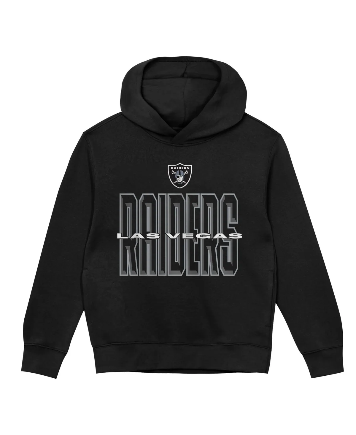 Las Vegas Raiders Field General Fleece Hoodie by Outerstuff