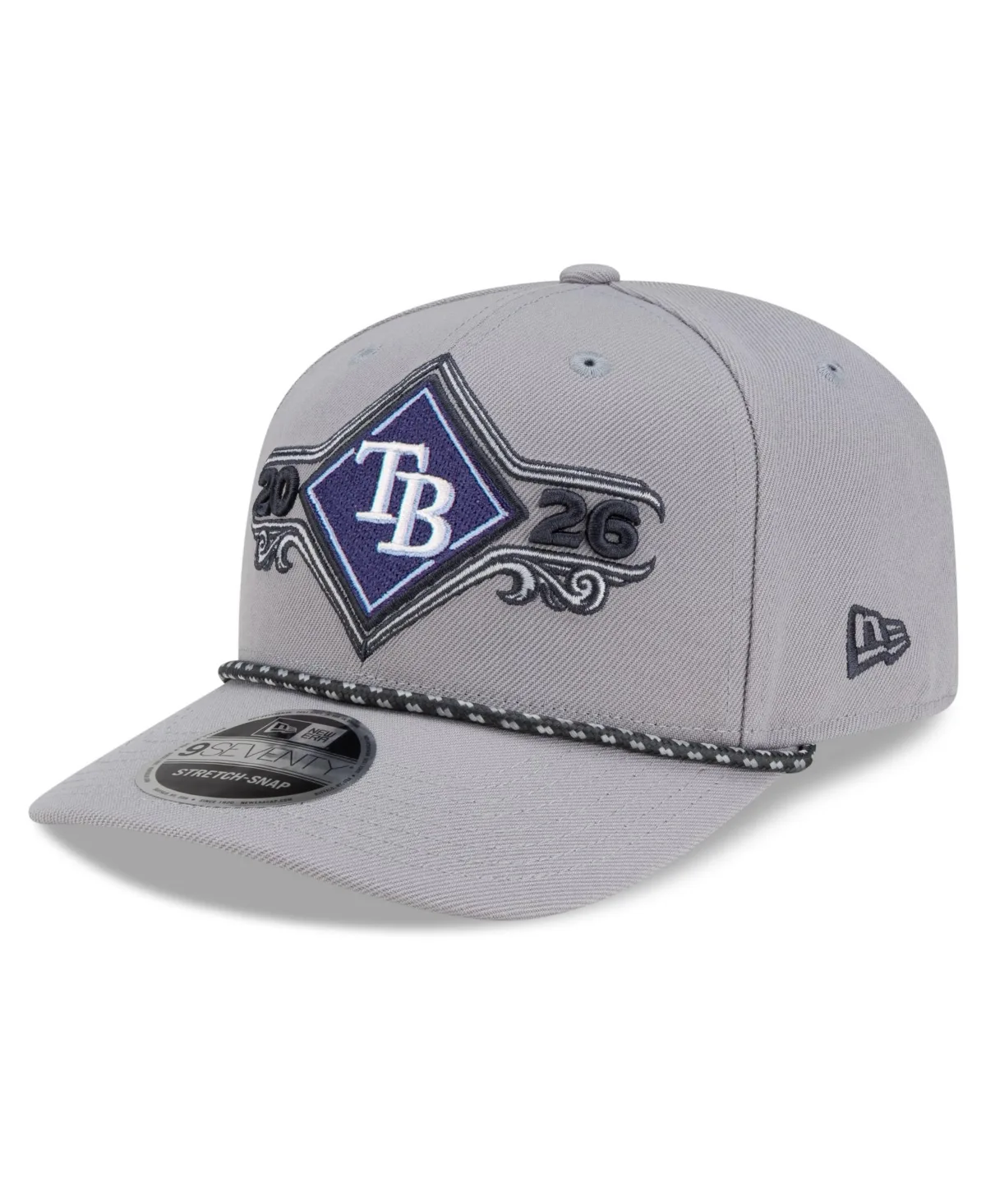 Tampa Bay Rays 2026 American League Division Series Champions Locker Room 9SEVENTY Adjustable Hat by New Era