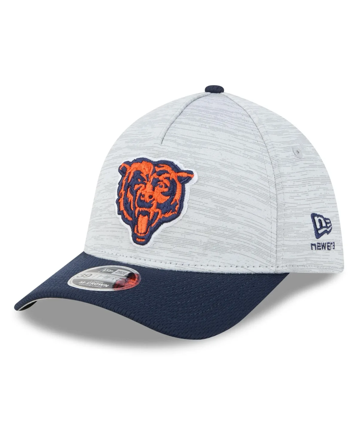 Chicago Bears Tech M-Crown A-Frame 39THIRTY Flex Hat by New Era