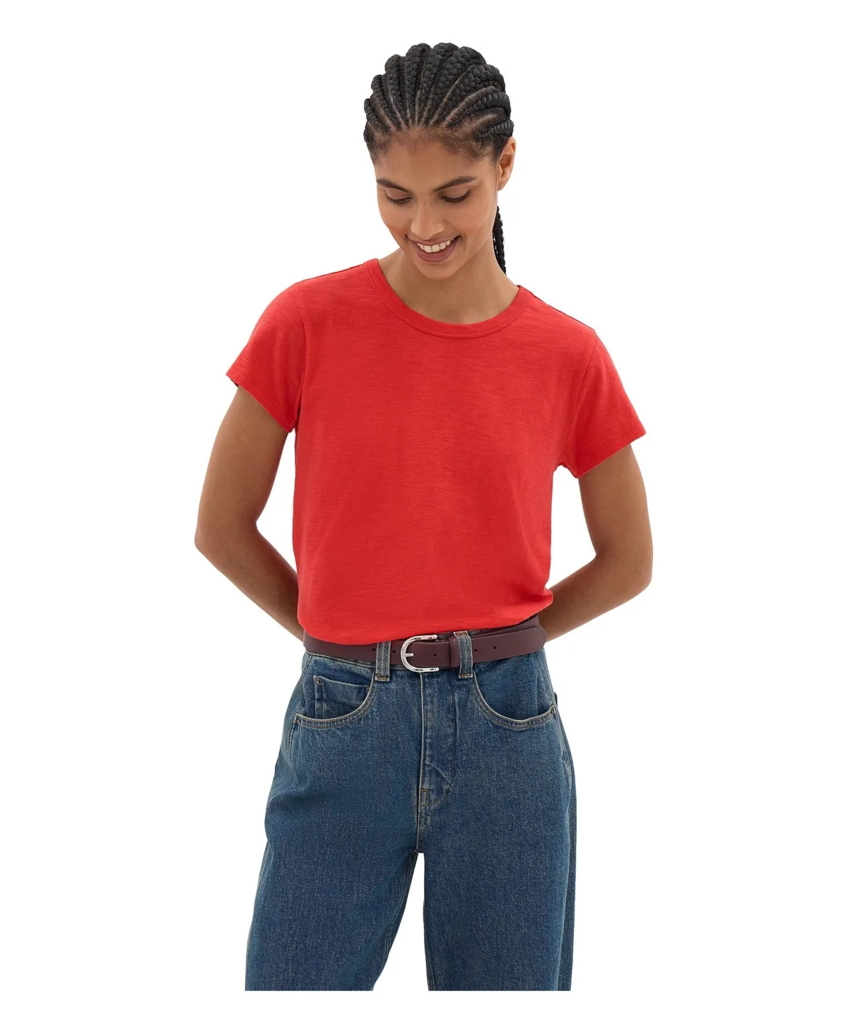 Crew Neck T-Shirt by Hush