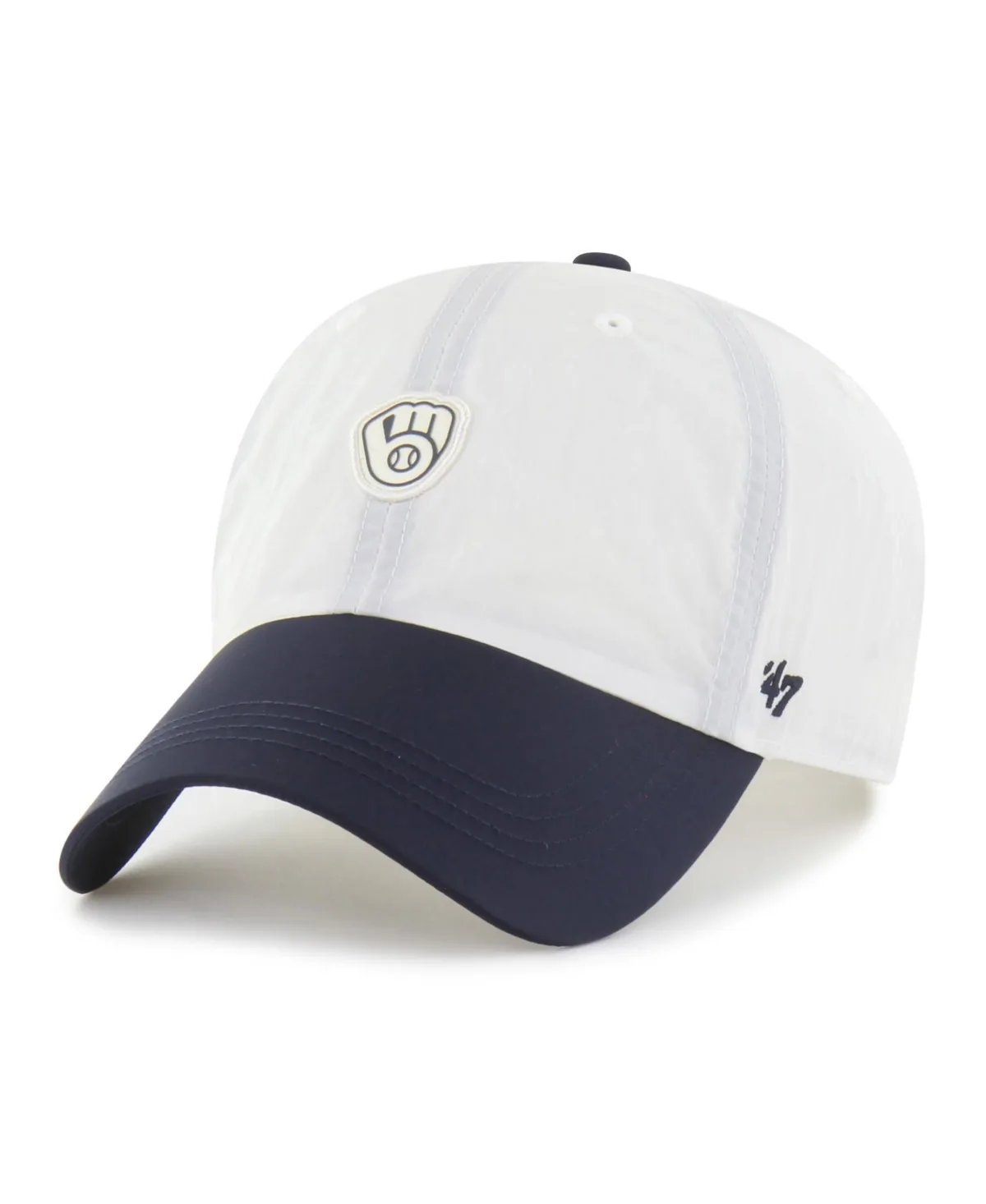 Milwaukee Brewers Modernia Clean Up Adjustable Hat by 47 Brand