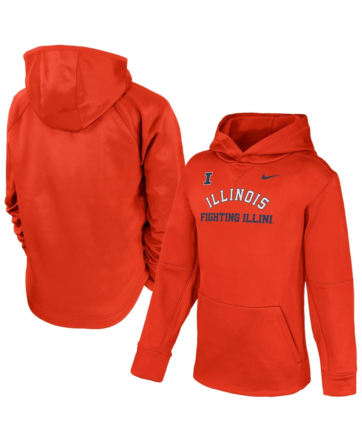 Illinois Fighting Illini Arched Therma-Fit Hoodie by Nike
