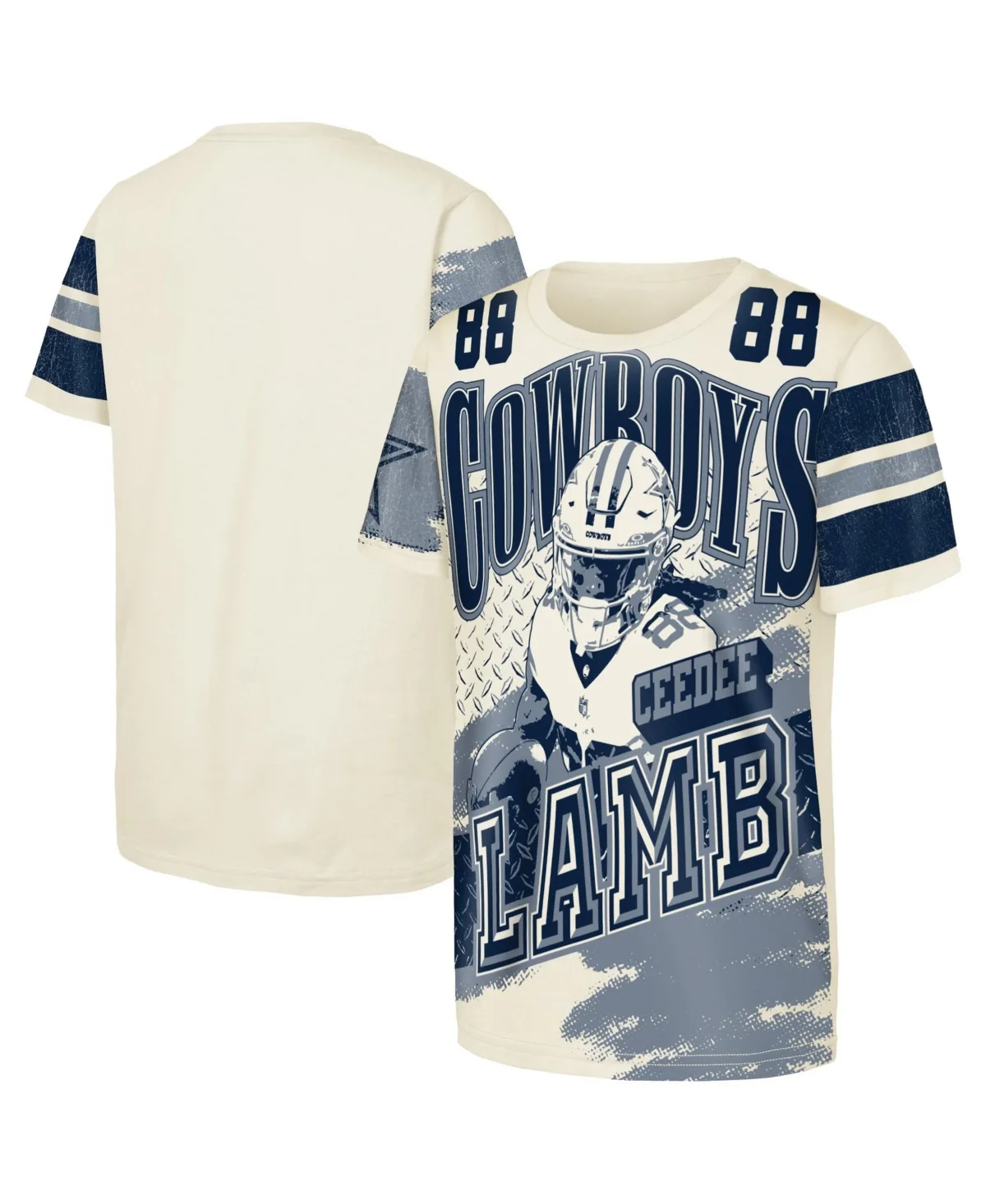 CeeDee Lamb Dallas Cowboys Classic Poster T-Shirt by Outerstuff