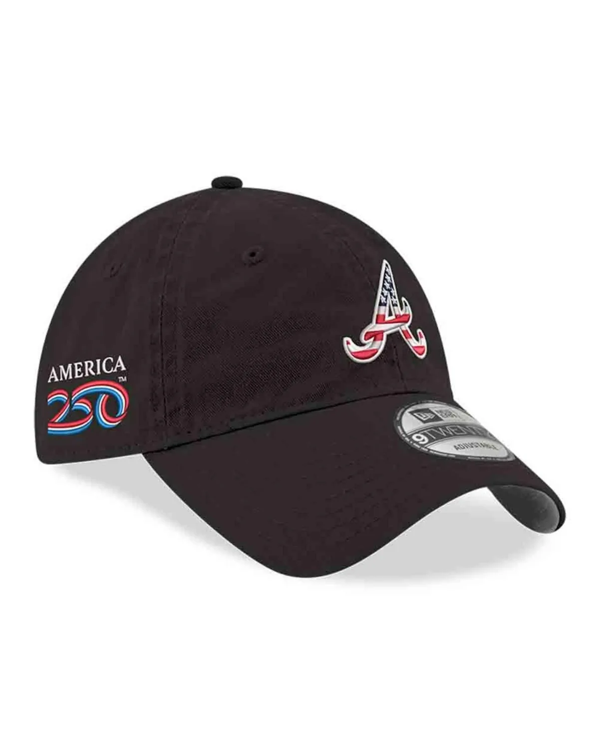Atlanta Braves America 250 9TWENTY Adjustable Hat by New Era
